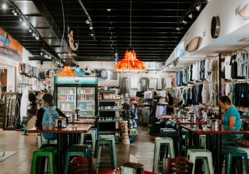 People in a store