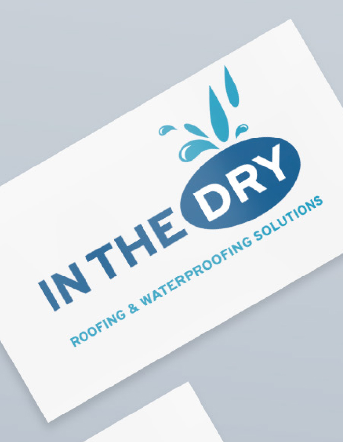 In The Dry Business Card Mockup