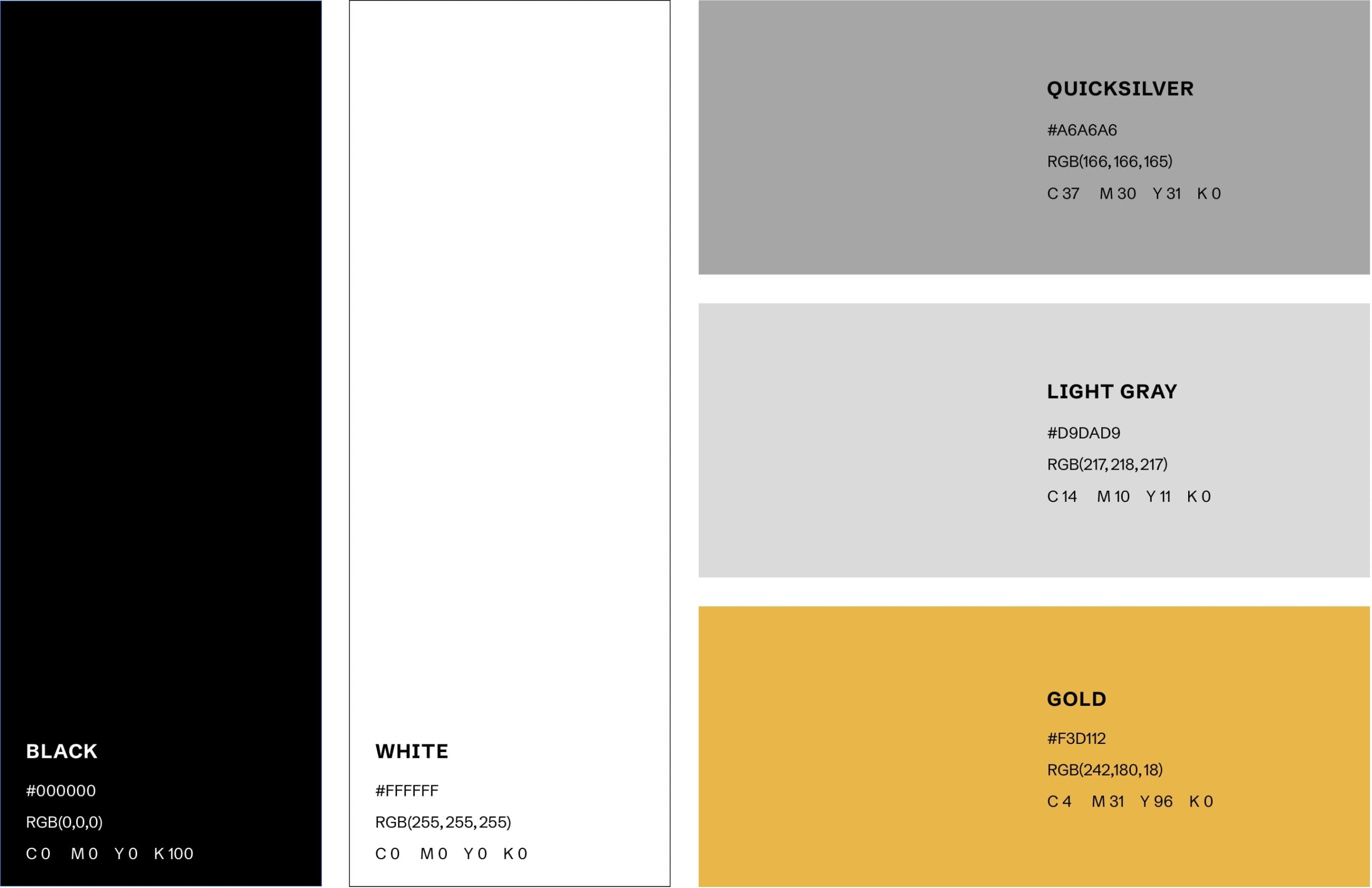 R&R Sports Colorado Color Scheme