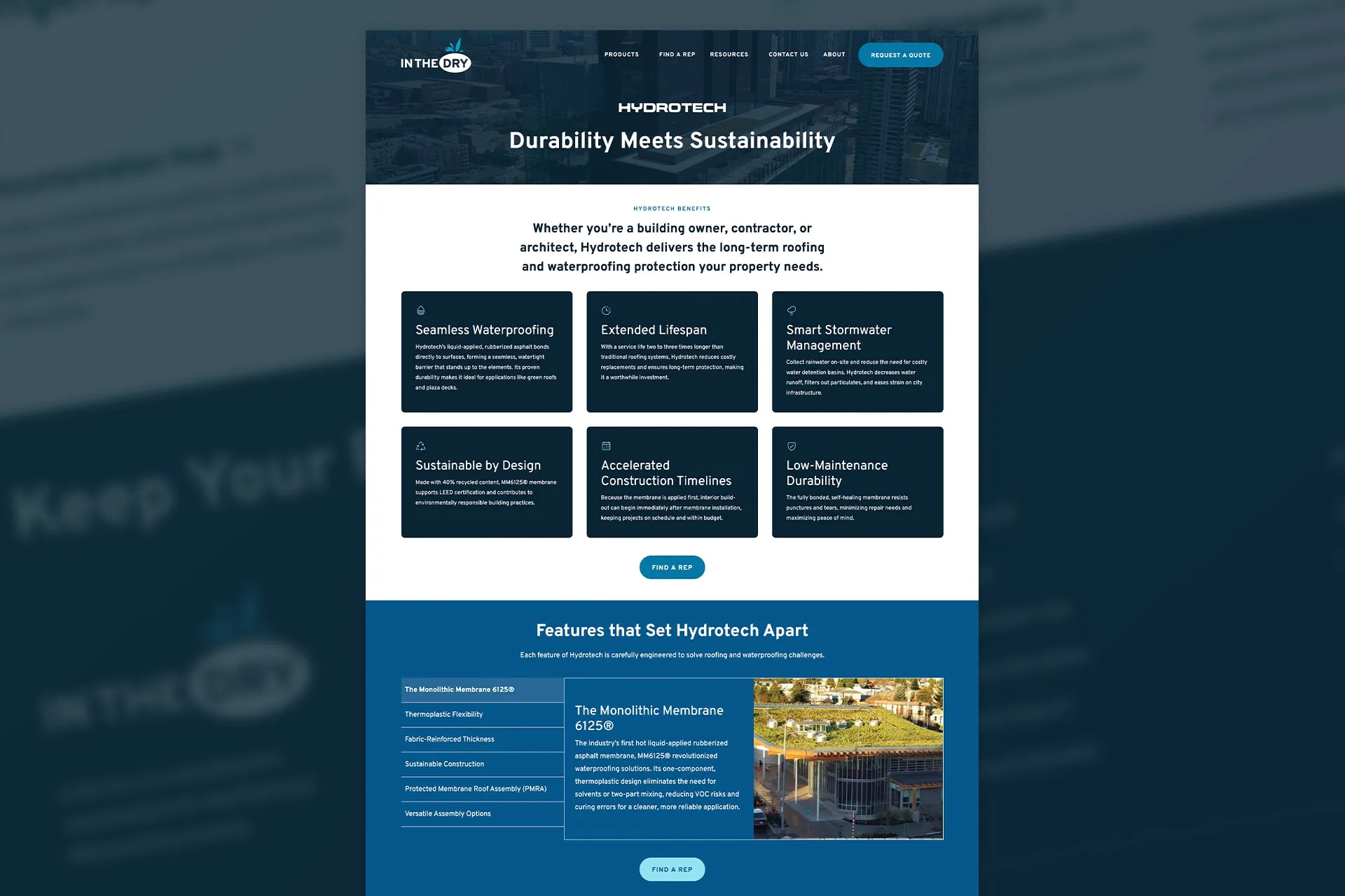 InTheDry-Case-Study-Product-Page In The Dry Product Page