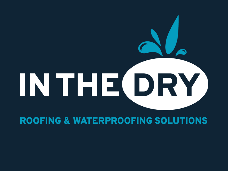 InTheDry-Logo-Tagline In The Dry Logo with Tagline